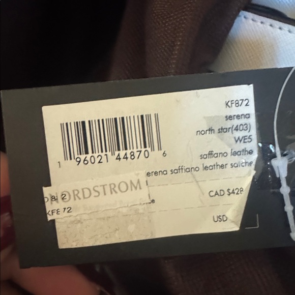 Kate Spade Two Toned Serena North Star Leather Satchel w/Kate Spade dust bag - Picture 10 of 11